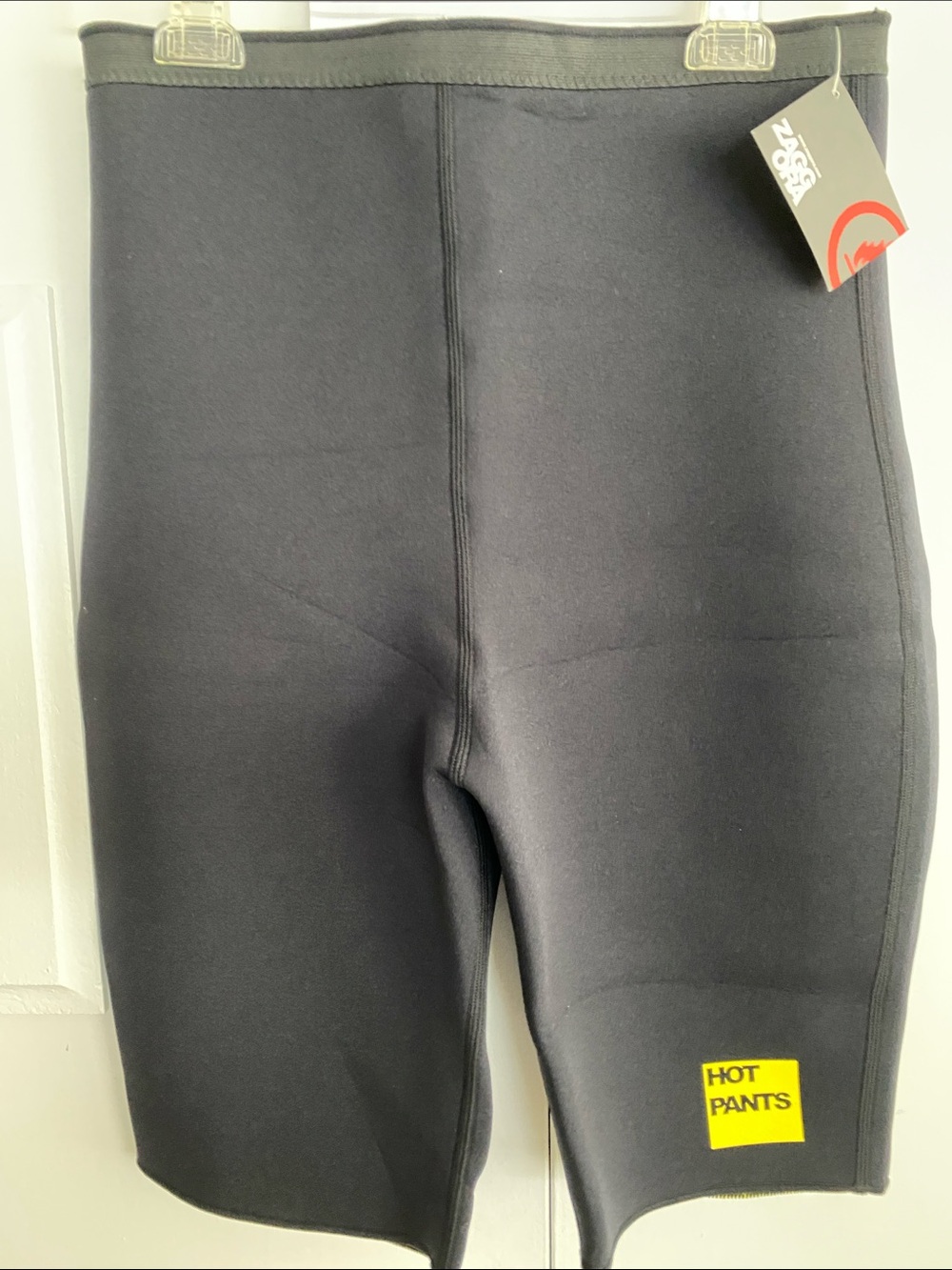 Zaggora Women’s Black & Yellow Neoprene Bike Shorts